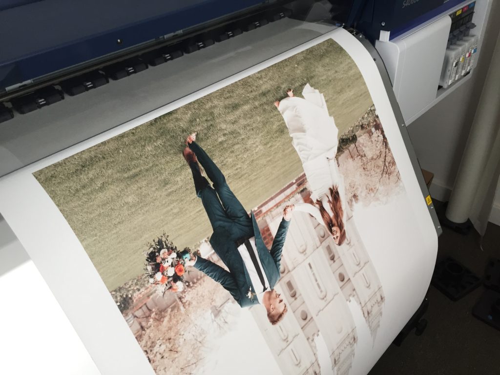 Canvas Printing on Our State-of-the-art Large Format Photo Epson Printer