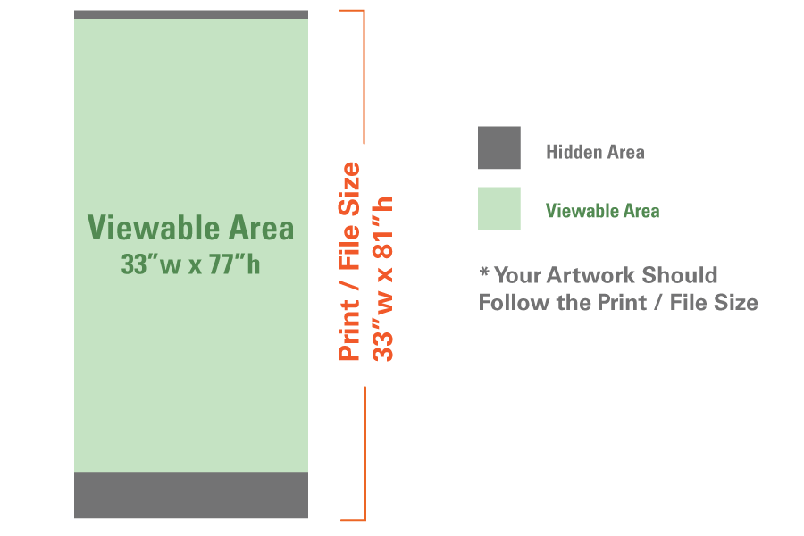 Retractable Banner Stand Size Specifications